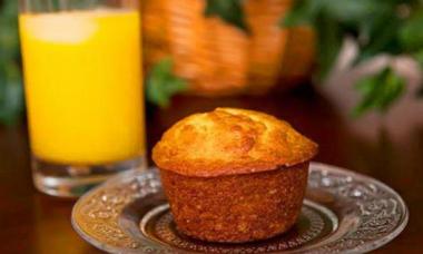 How to cook orange muffins according to a step-by-step recipe with photos. Muffins recipe is simple and tasty with orange.