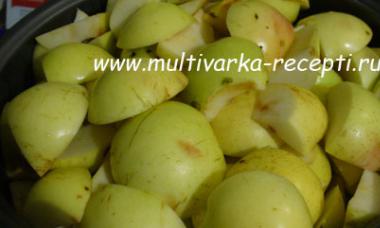 Umak od jabuka sa kondenzovanim mlekom u spori šporet za zimu Dečiji sos od jabuka u spori šporet recepti
