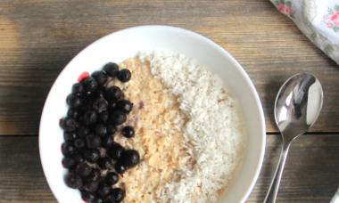 Dietary oatmeal dishes
