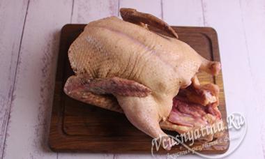 Duck with apples - the queen of the New Year's table